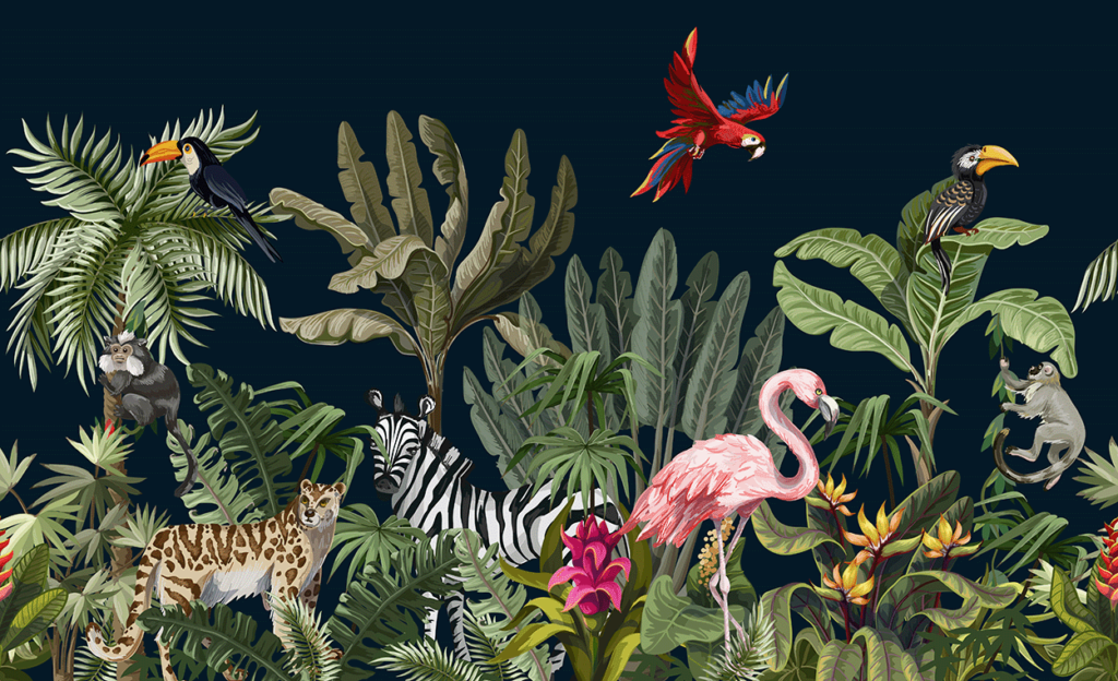 Woonkamer | Animal jungle