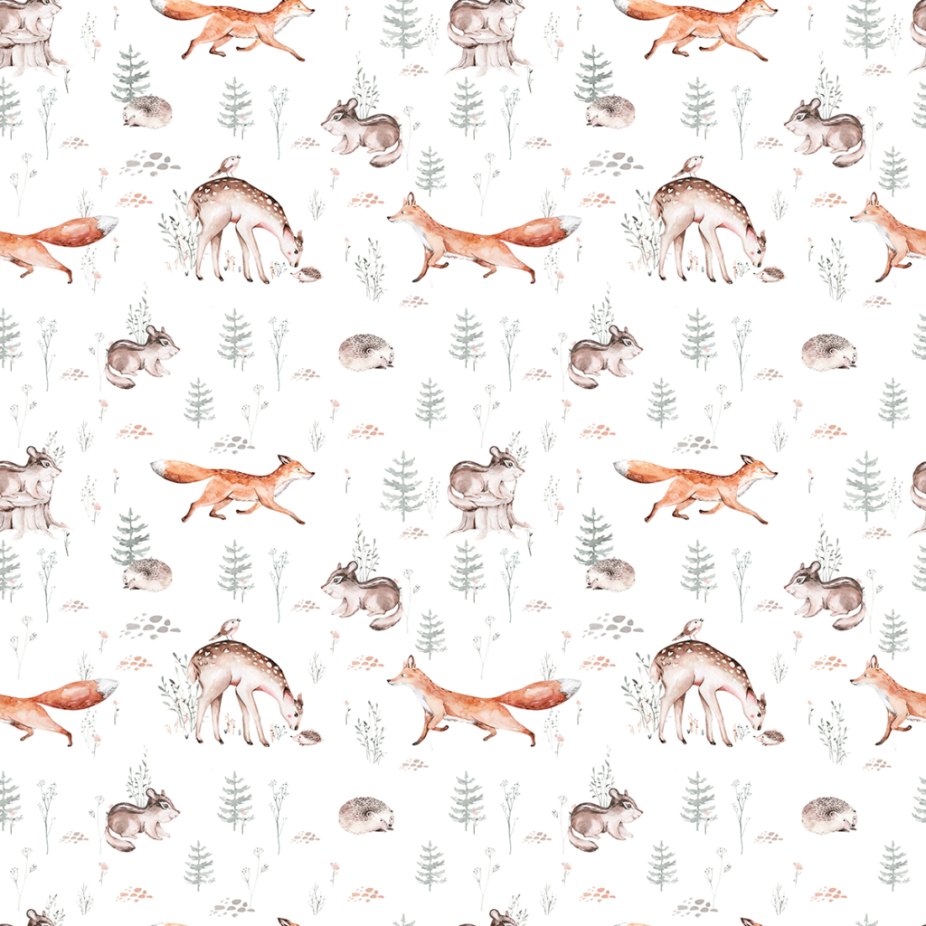 Kinderkamer | Forest animals