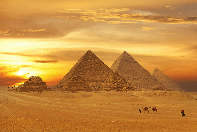 Pyramids in Egypt