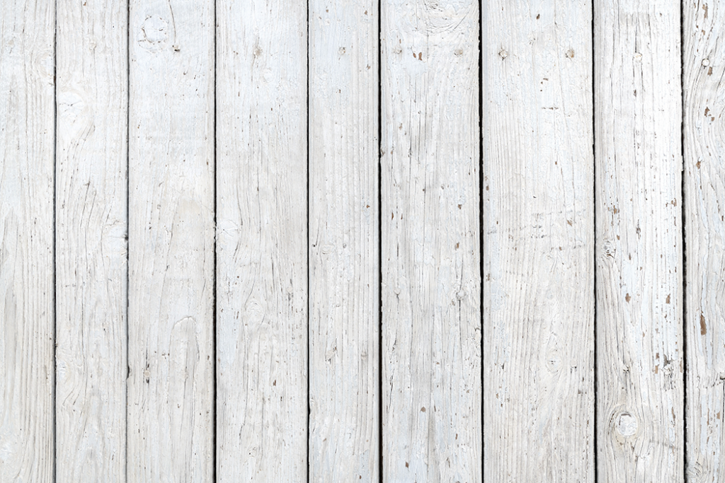 Witte houten planken -