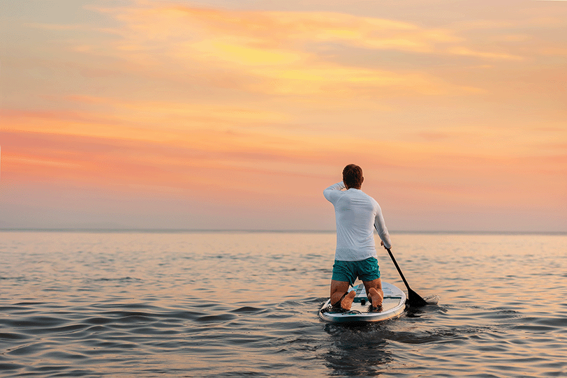 Summer surfing