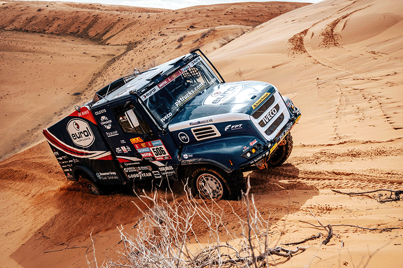 Dakar – Vrachtwagen Martin v/d Brink