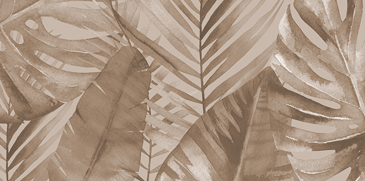 Woonkamer | Brown leaves