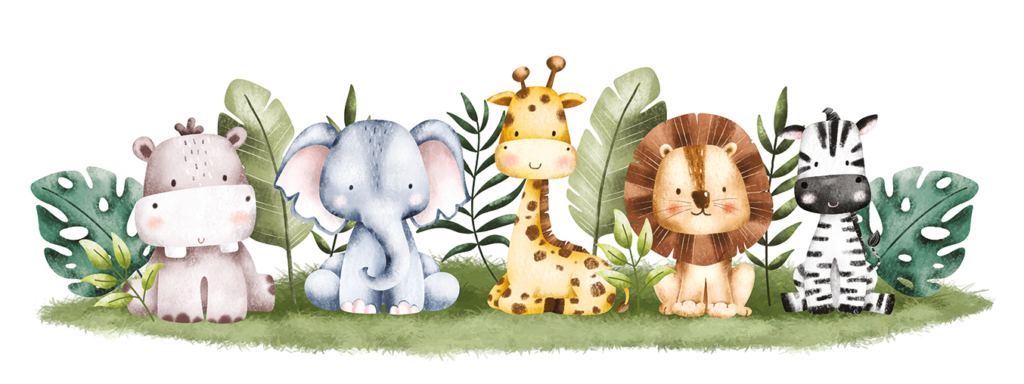 Kinderkamer | Jungle friends