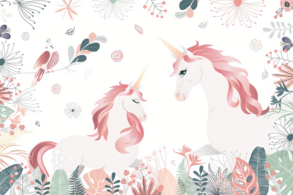 Kinderkamer | Pink unicorns