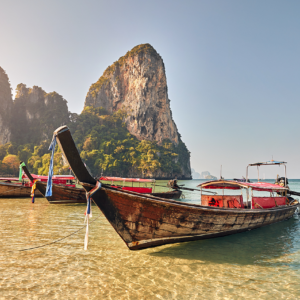 Long tail boats, thailand