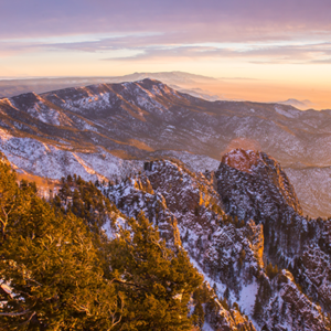 Berglandschap New Mexico - fotobehang