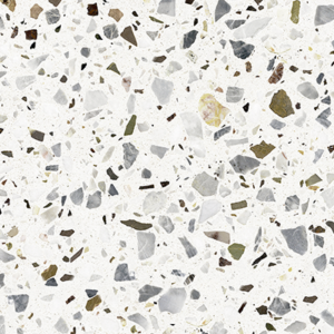 Fotobehang, keramiek, airtex, Grof terrazzo wit